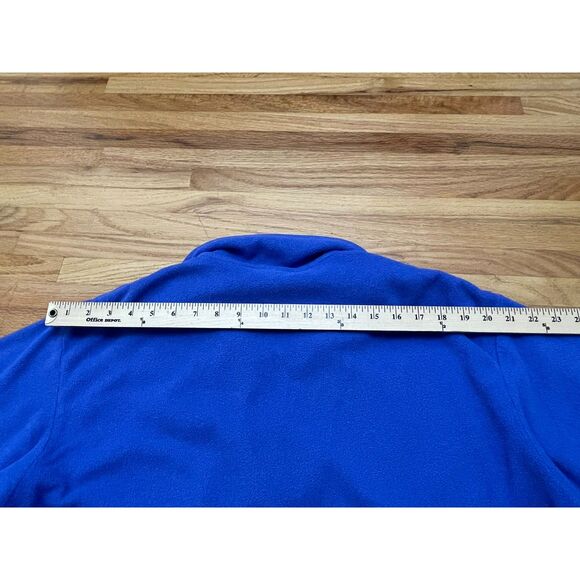 VTG Patagonia Capilene Men's 2XL Blue Jacket Polyester Fleece Retro Quarter Zip - Picture 6 of 9